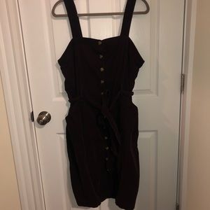 Universal Thread Button-up Corduroy Dress